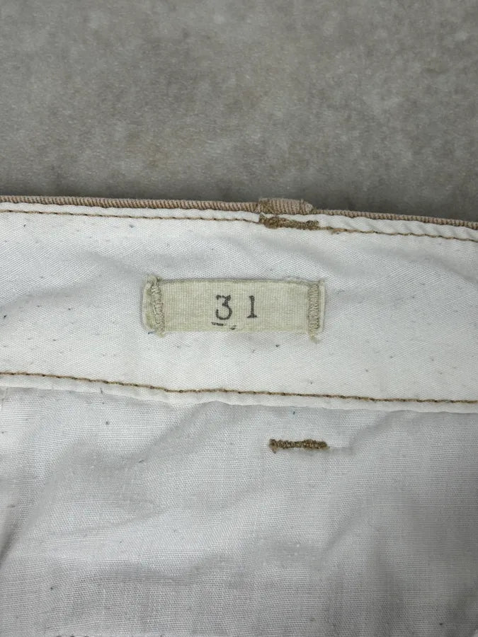 2010s Ralph Lauren Beige  American Flag Distressed Shorts fVdxoIE 11