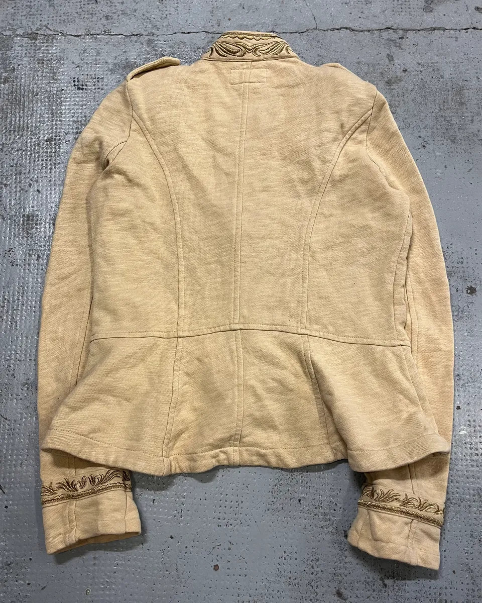 2010s Ralph Lauren Beige Buttoned Officer Jacket TpFWAKu 6