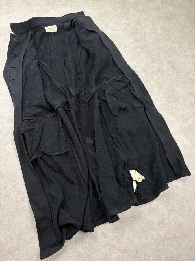 2010s Ralph Lauren Black Napoleon Officer Embroidered Long Jacket vRYYVNu 6