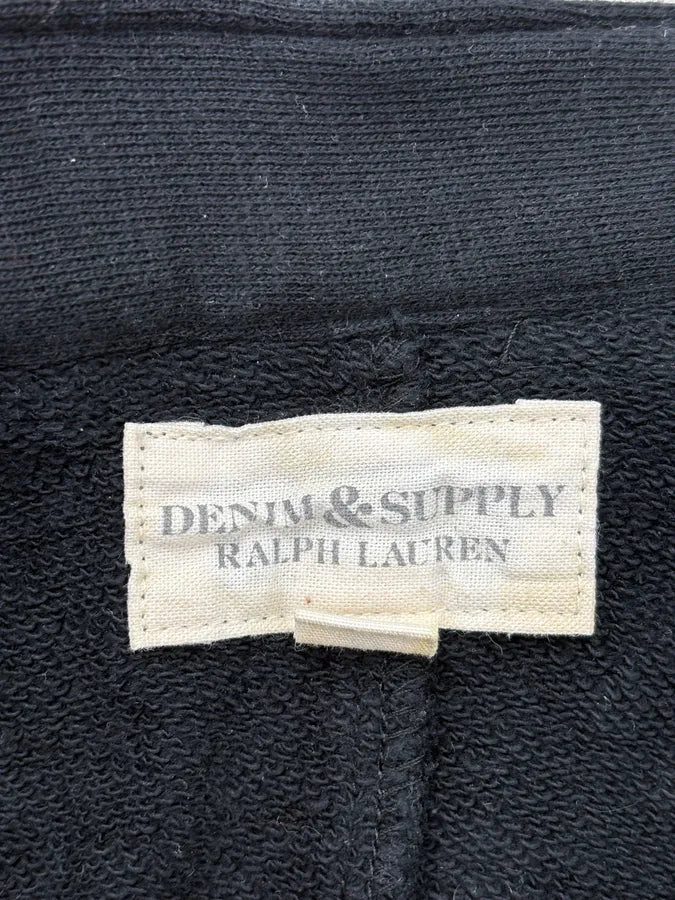 2010s Ralph Lauren Black Napoleon Officer Embroidered Long Jacket vRYYVNu 10