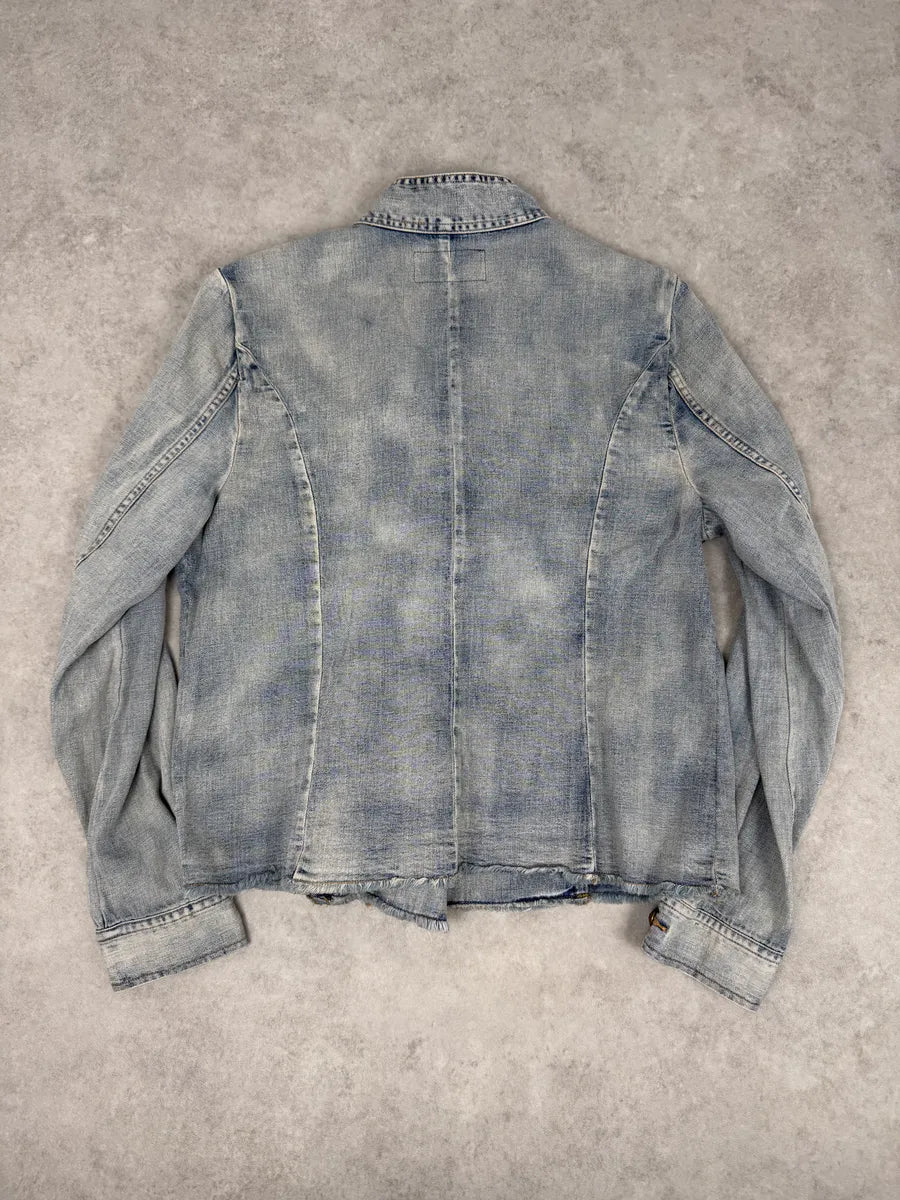 2010s Ralph Lauren Blue Denim Officer Napoleon Jacket JFBmklN 5