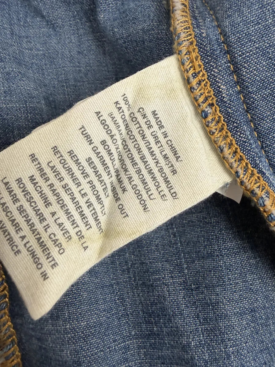 2010s Ralph Lauren Blue Denim Officer Napoleon Jacket JFBmklN 9