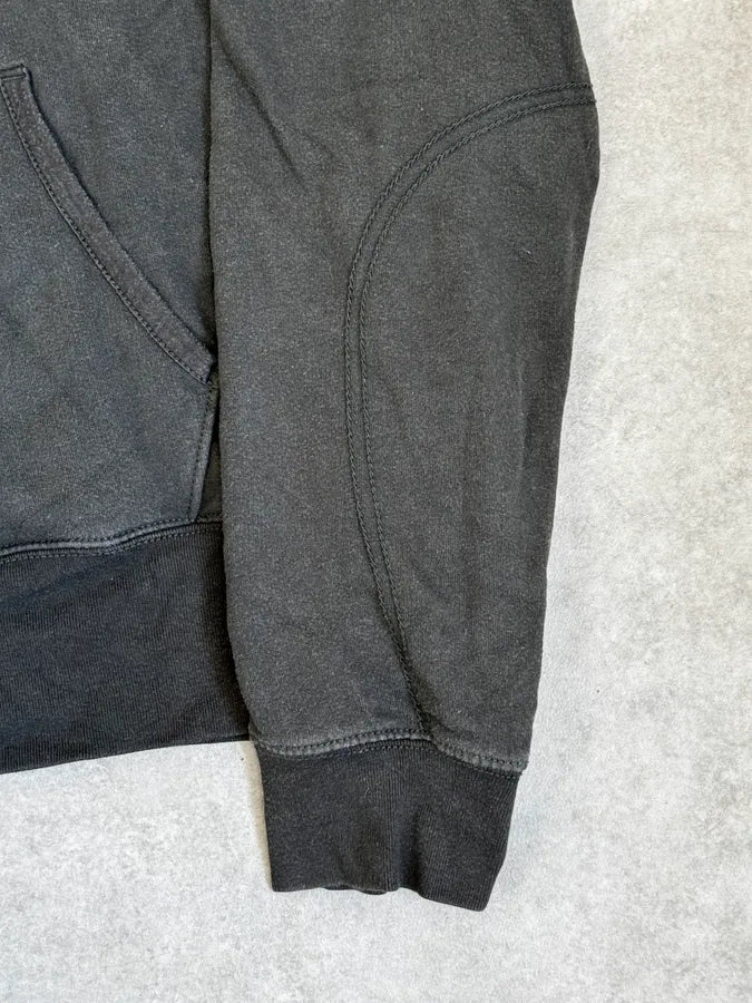 2010s Ralph Lauren Dark Grey USA Flag Buttoned Hoodie itzeAfx 7
