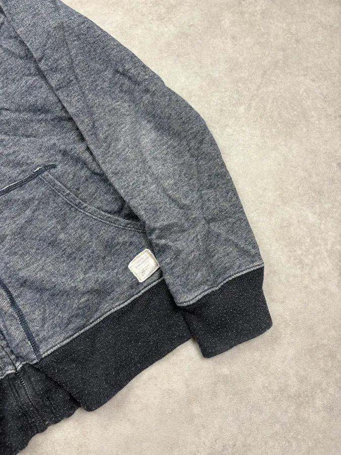 2010s Ralph Lauren Charcoal American Flag Zip-up Hoodie RvfotGw 7