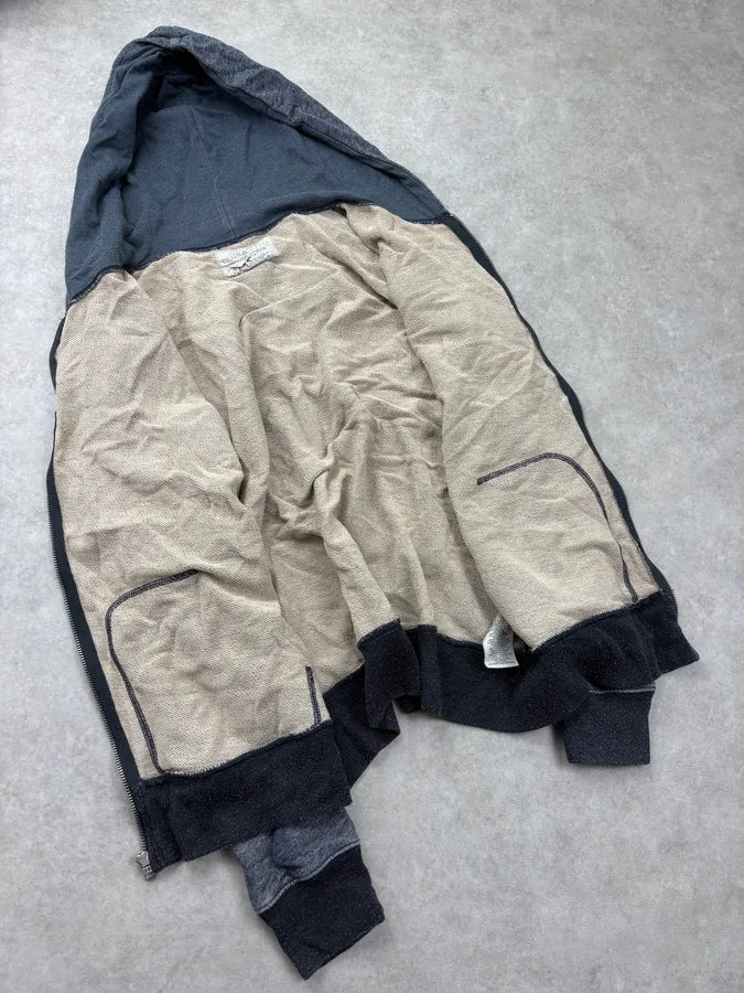 2010s Ralph Lauren Charcoal American Flag Zip-up Hoodie RvfotGw 6