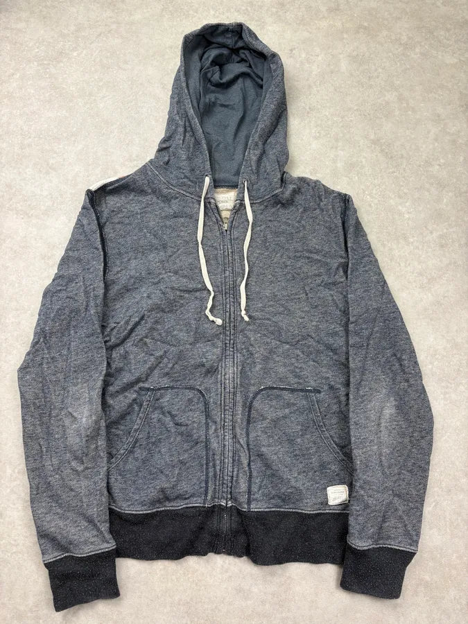 2010s Ralph Lauren Charcoal American Flag Zip-up Hoodie RvfotGw 3