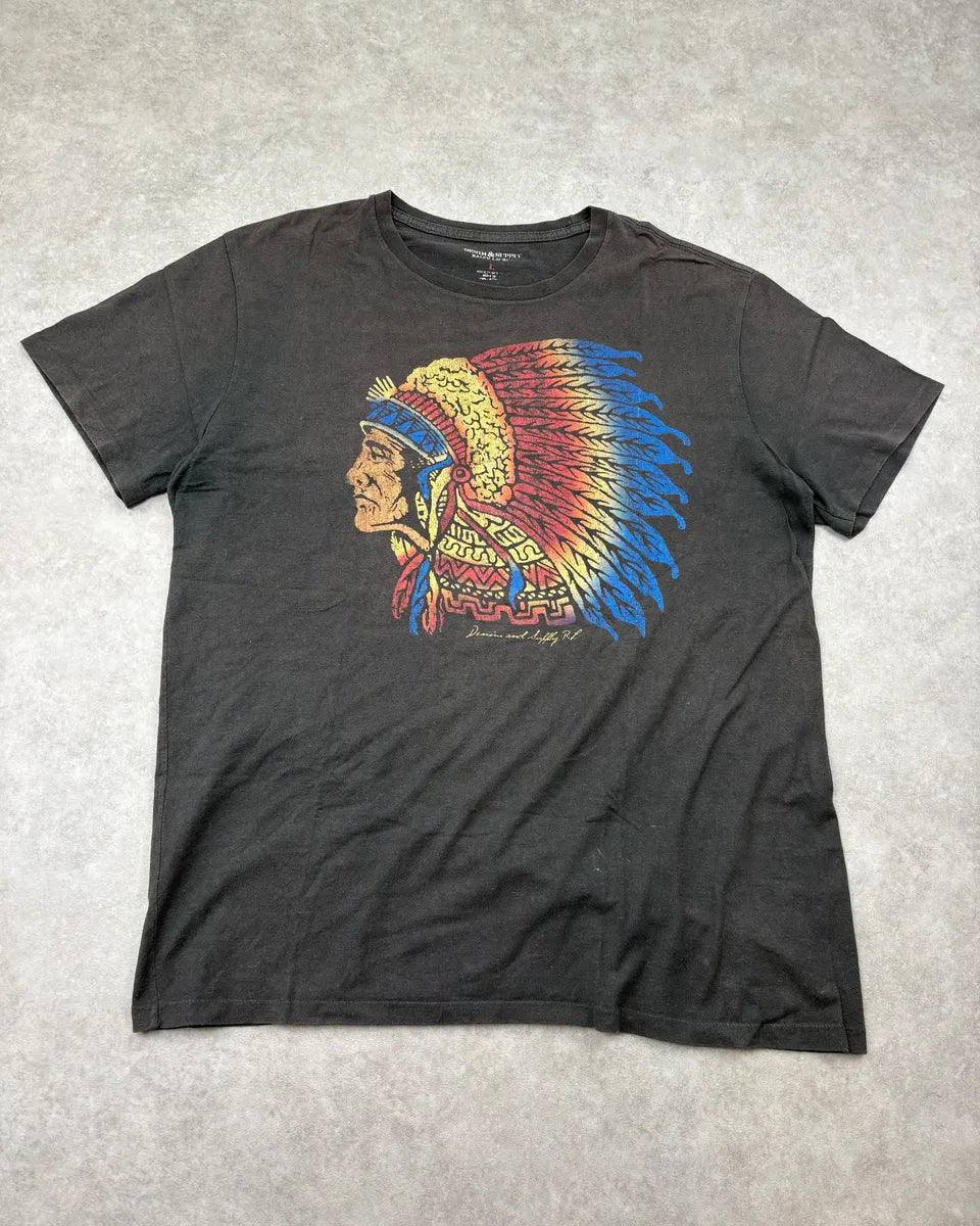 2010s Ralph Lauren Native American Chief T-Shirt PuZqjhD 2
