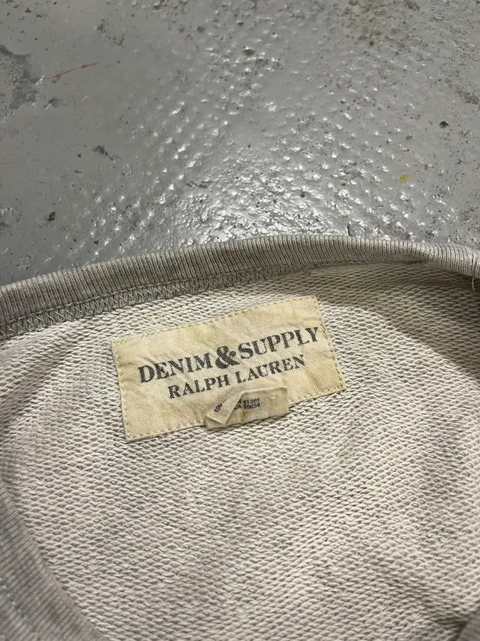 2010s Ralph Lauren Denim & Supply Motors Grey Sweater Veqmhqa 6
