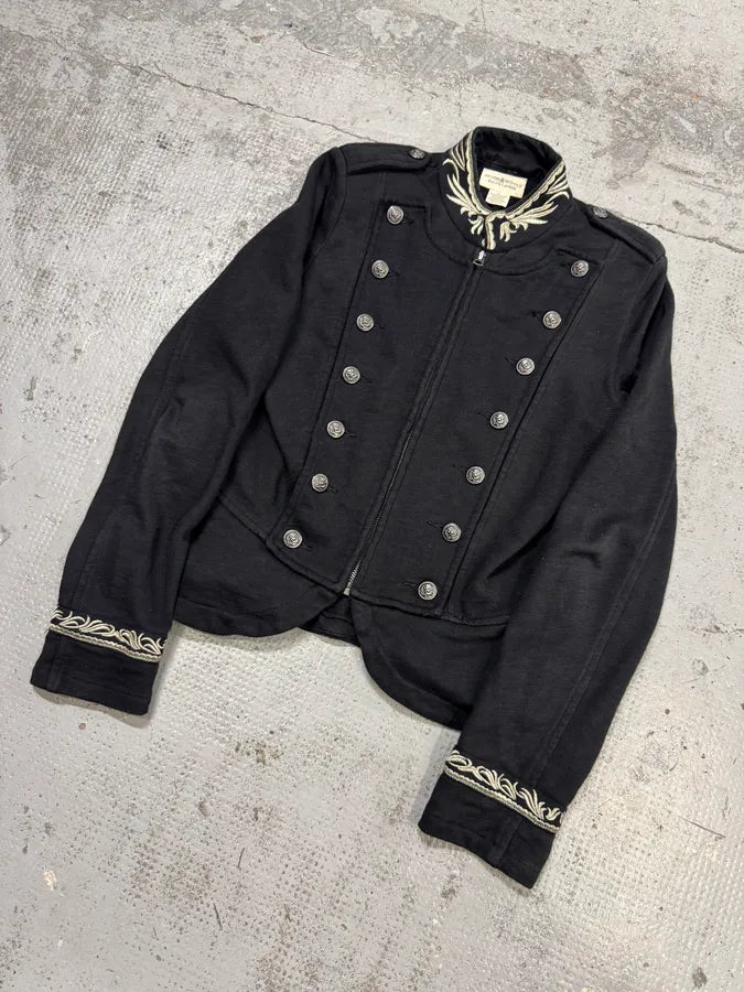 2010s Ralph Lauren Denim & Supply Officer Black Buttoned Jacket bviTSfH 1