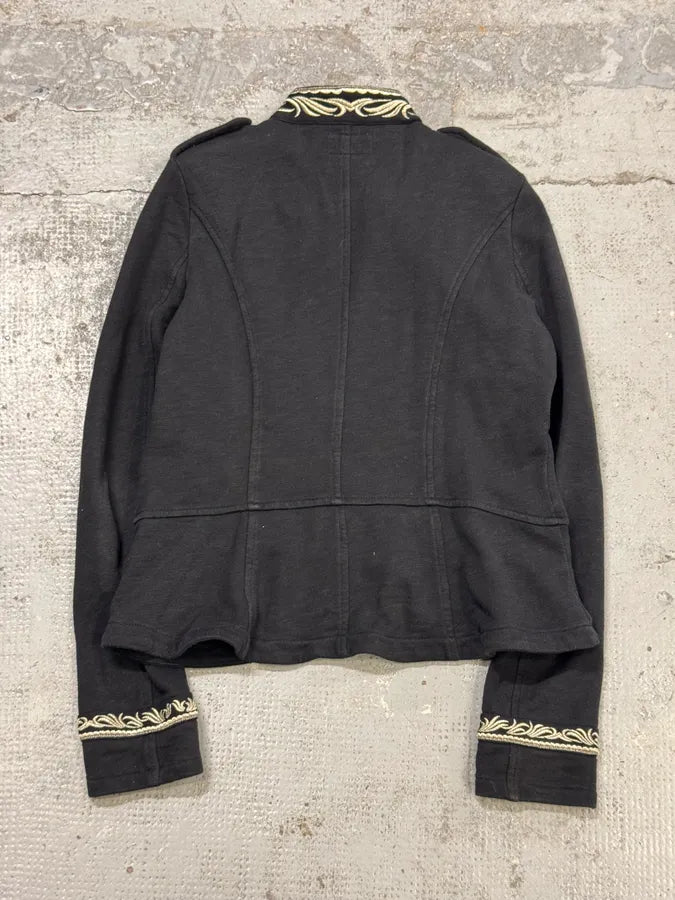 2010s Ralph Lauren Denim & Supply Officer Black Buttoned Jacket bviTSfH 2