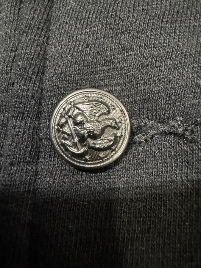 2010s Ralph Lauren Denim & Supply Officer Black Buttoned Jacket bviTSfH 4