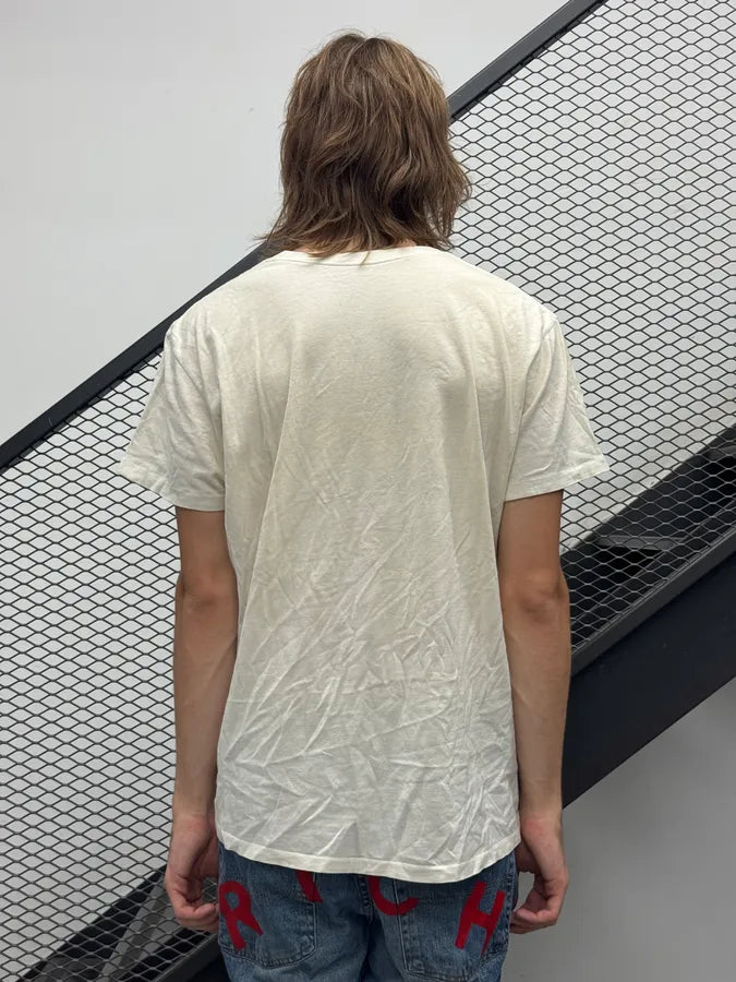 2010s Ralph Lauren Denim & Supply USA Antler Cream T-Shirt zPaiCem 2