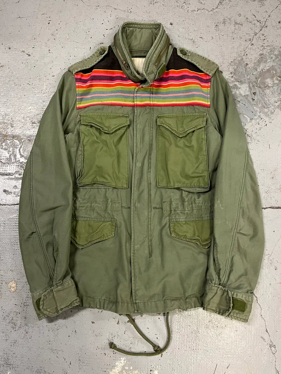 2010s Ralph Lauren Denim Supply Military Khaki Parka Cargo Jacket szjLmGY 0