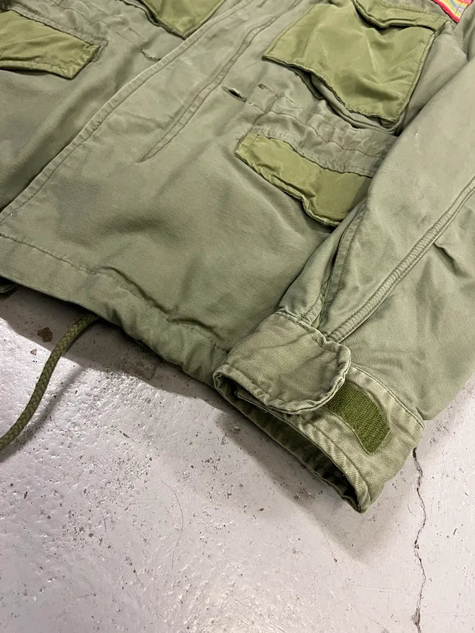 2010s Ralph Lauren Denim Supply Military Khaki Parka Cargo Jacket szjLmGY 6
