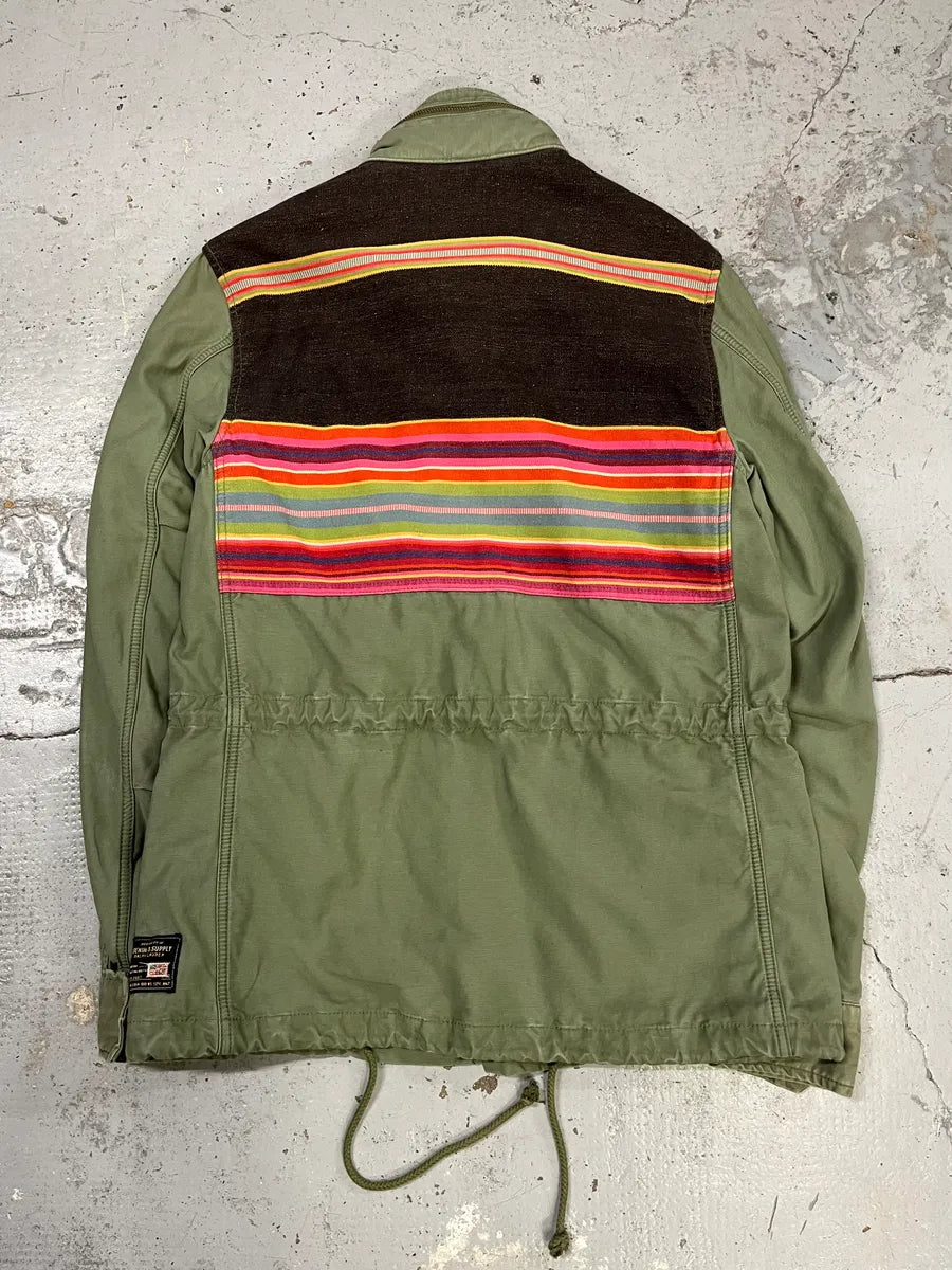 2010s Ralph Lauren Denim Supply Military Khaki Parka Cargo Jacket szjLmGY 7