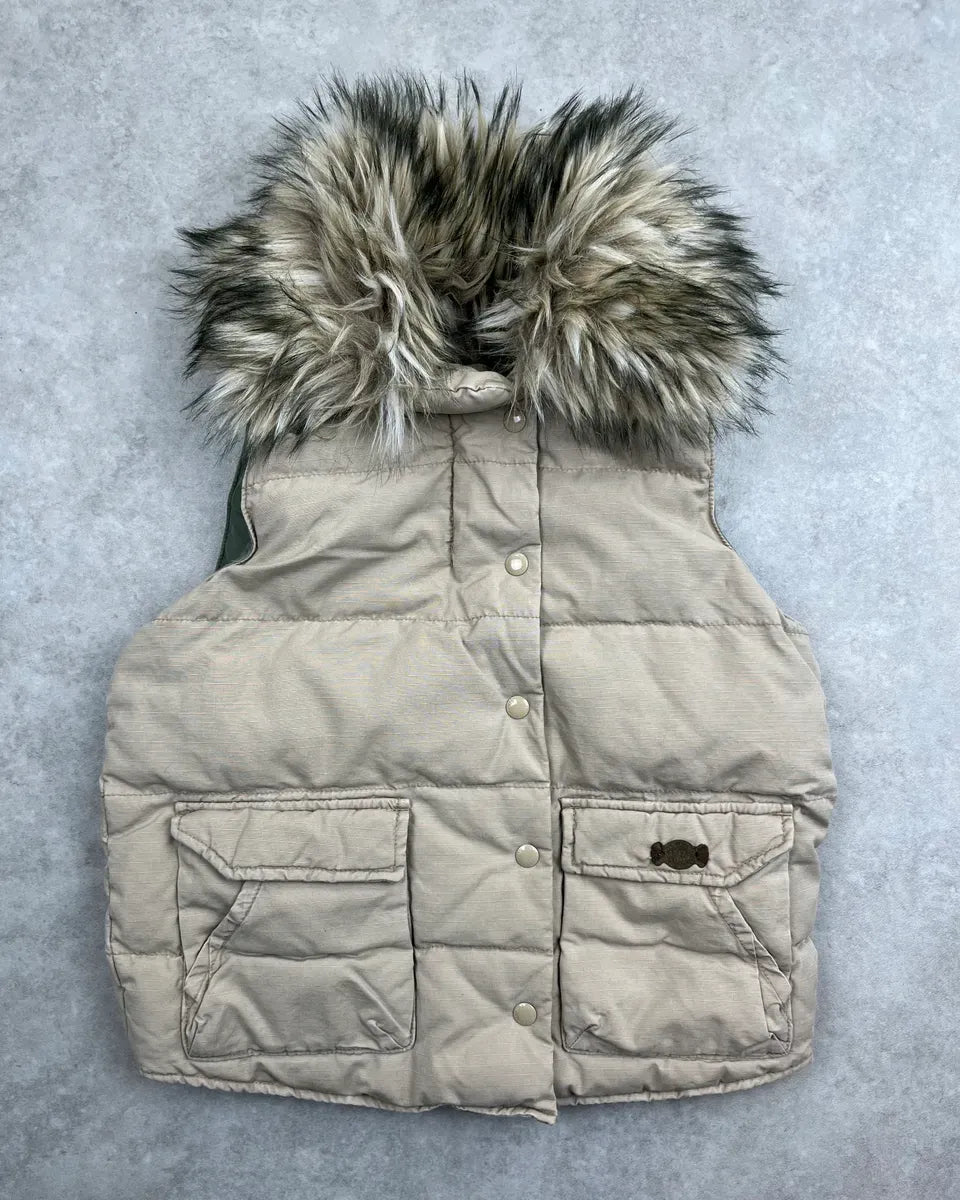 2010s Ralph Lauren Fur Sleevless Vest NZkmhzL 0