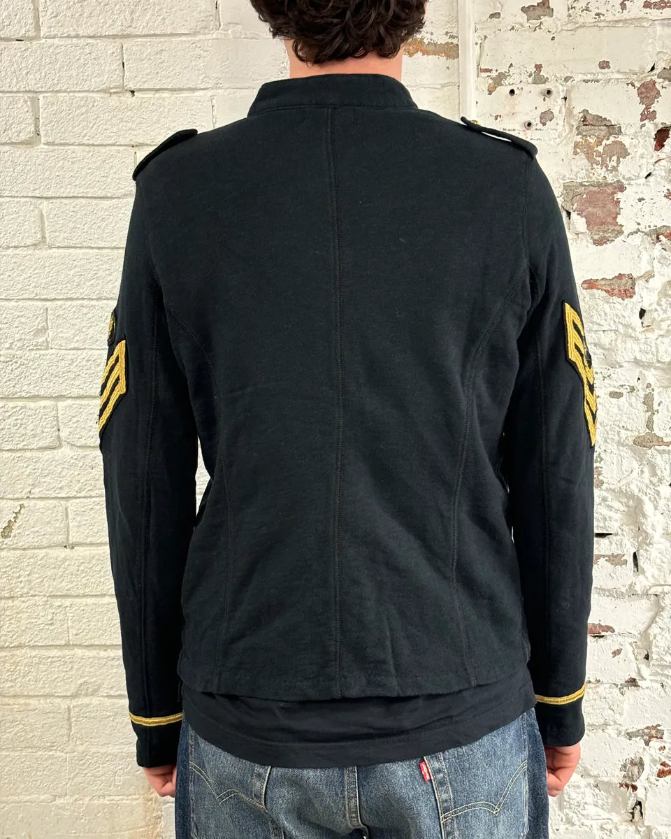 2010s Ralph Lauren Gold Buttons Officer Black Jacket Dolce Vita Hub 2010s Ralph Lauren Gold Buttons Officer Black Jacket Dolce Vita Hub