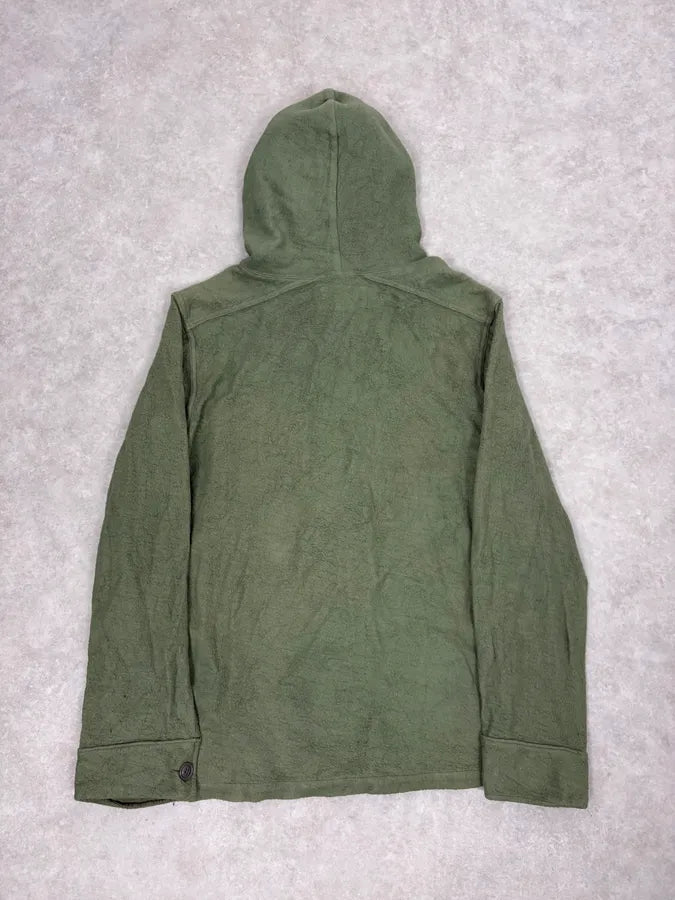 2010s Ralph Lauren Green Hooded Buttoned Jacket EIwmLGN 5