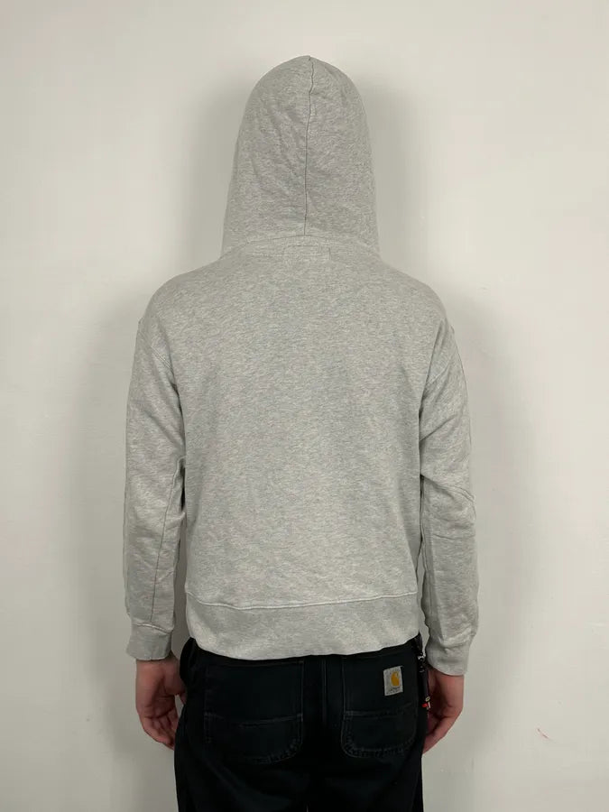 2010s Ralph Lauren Grey Distressed USA Flag Hoodie EuRxUYM 2