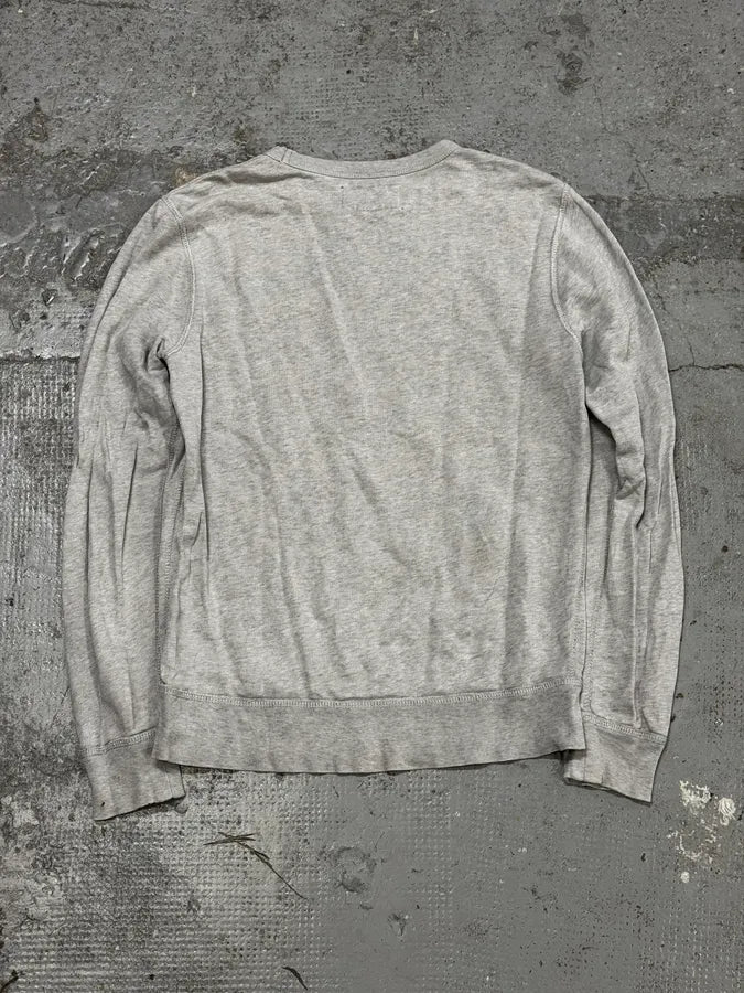 2010s Ralph Lauren Grey Iroquois Portrait Sweater DzSeSkB 3