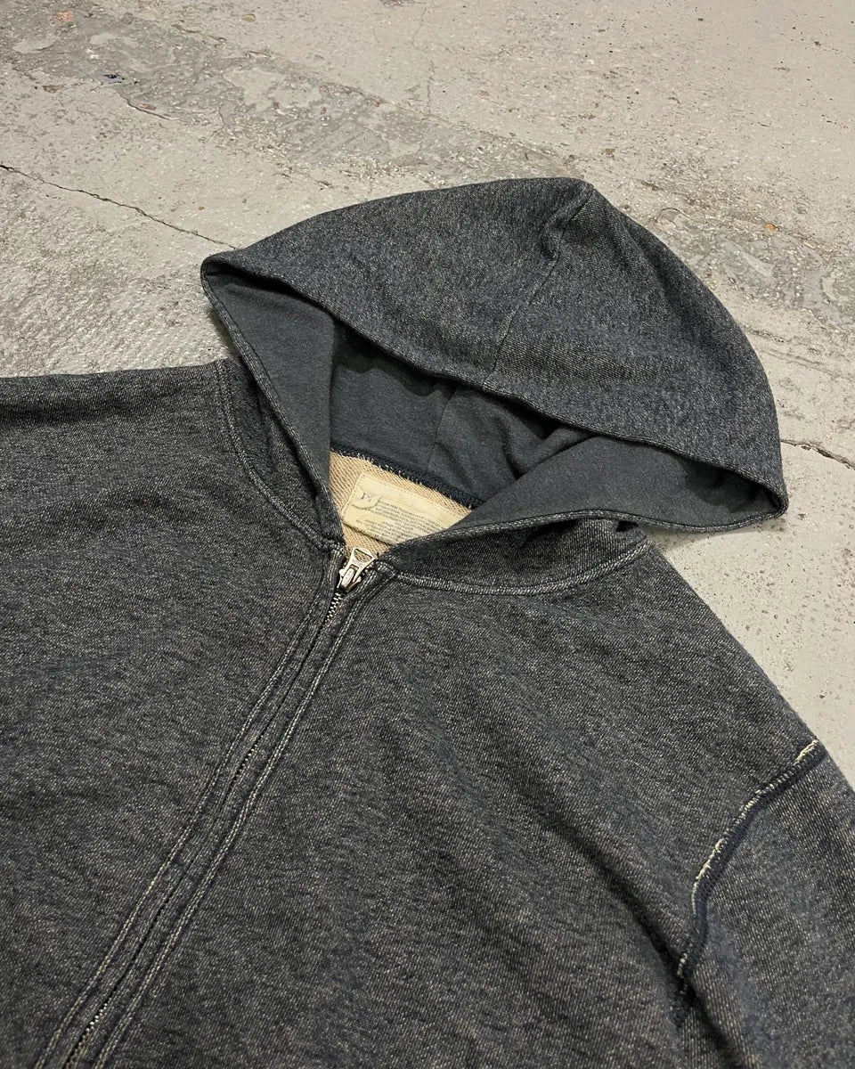 2010s Ralph Lauren Grey USA Flag Zip-up Hoodie xCpCXVU 5