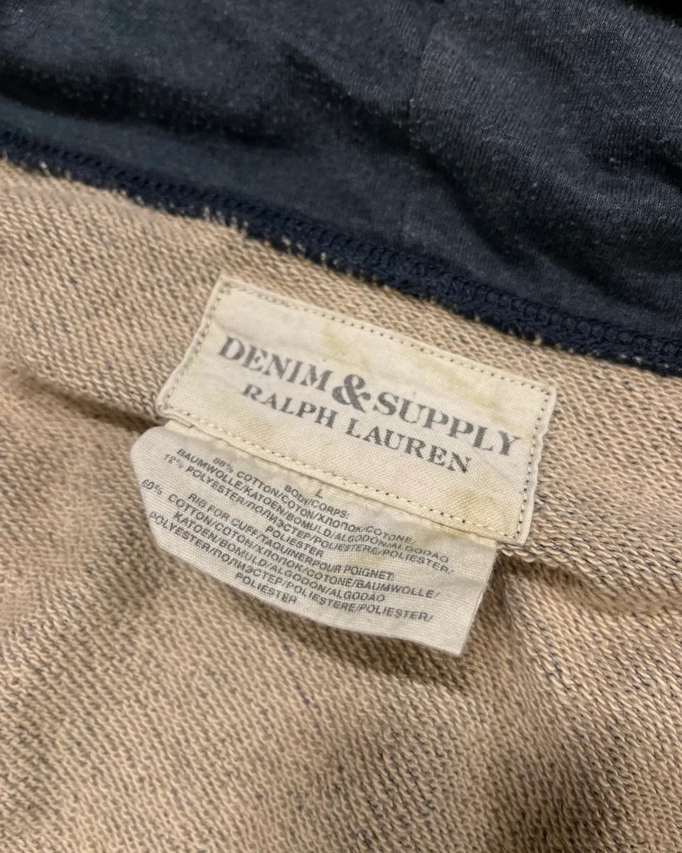 2010s Ralph Lauren Grey USA Flag Zip-up Hoodie xCpCXVU 9