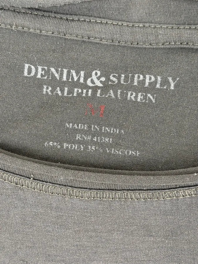 2010s Ralph Lauren Leopard Charcoal Grey Cotton T-Shirt  AUfBTTG 7