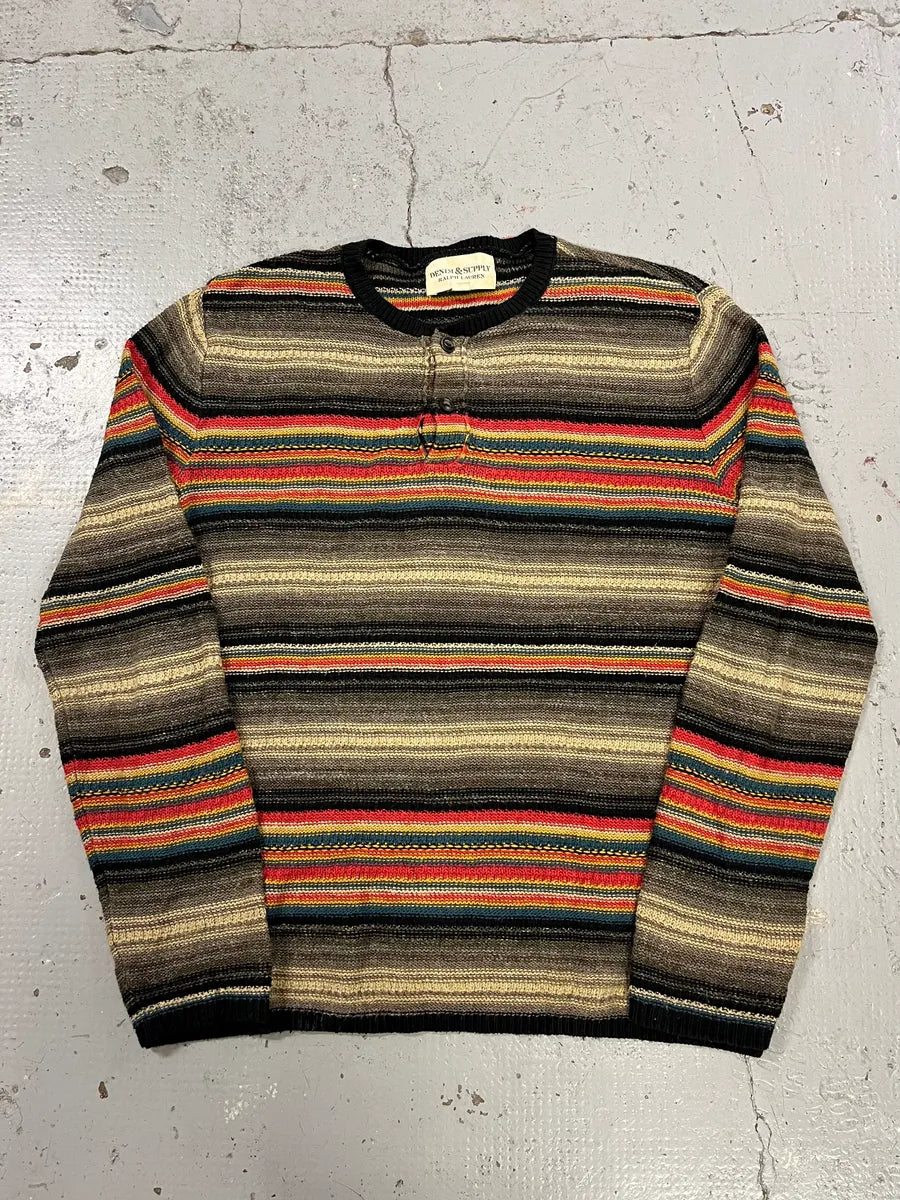 2010s Ralph Lauren Native Multicolor Striped Sweater jmPSNEv 0