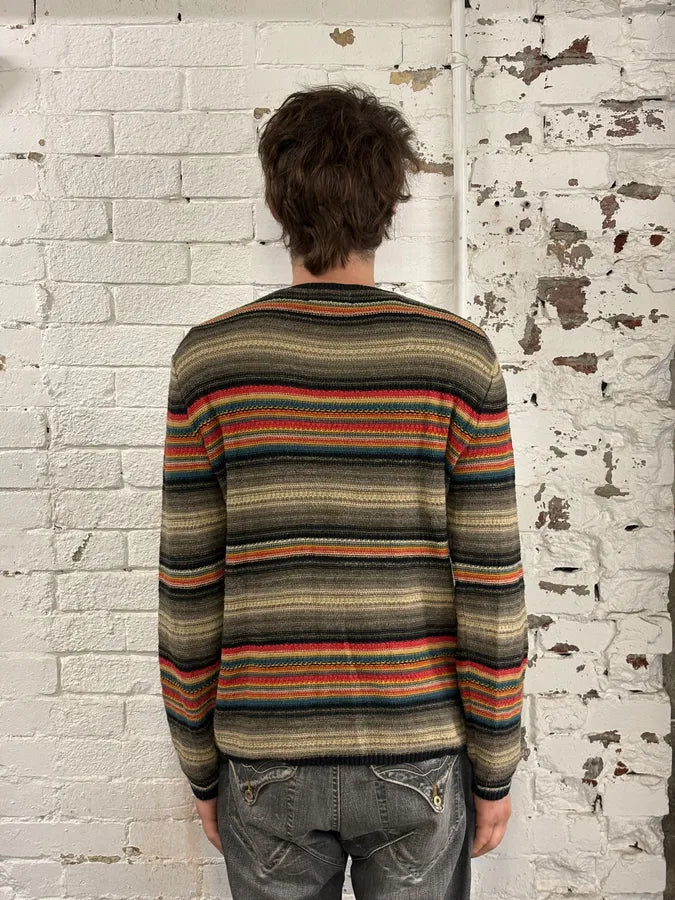2010s Ralph Lauren Native Multicolor Striped Sweater jmPSNEv 2