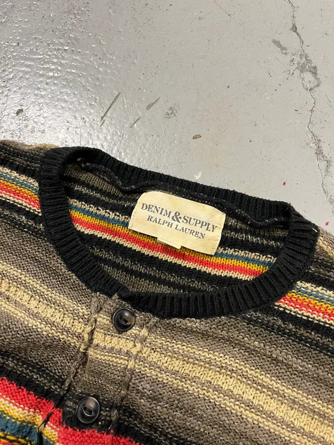 2010s Ralph Lauren Native Multicolor Striped Sweater jmPSNEv 7