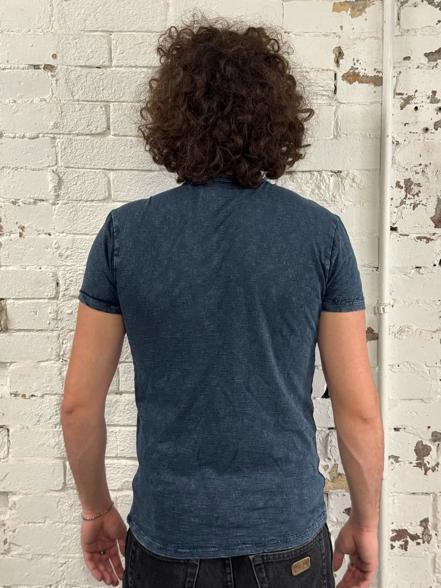 2010s Ralph Lauren Navy Eagle Graphic T-Shirt BXOqPGV 2