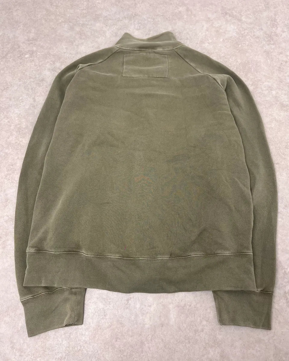 2010s Ralph Lauren Olive Camo Number Patch Zip-up Sweater  LcpTyUf 7