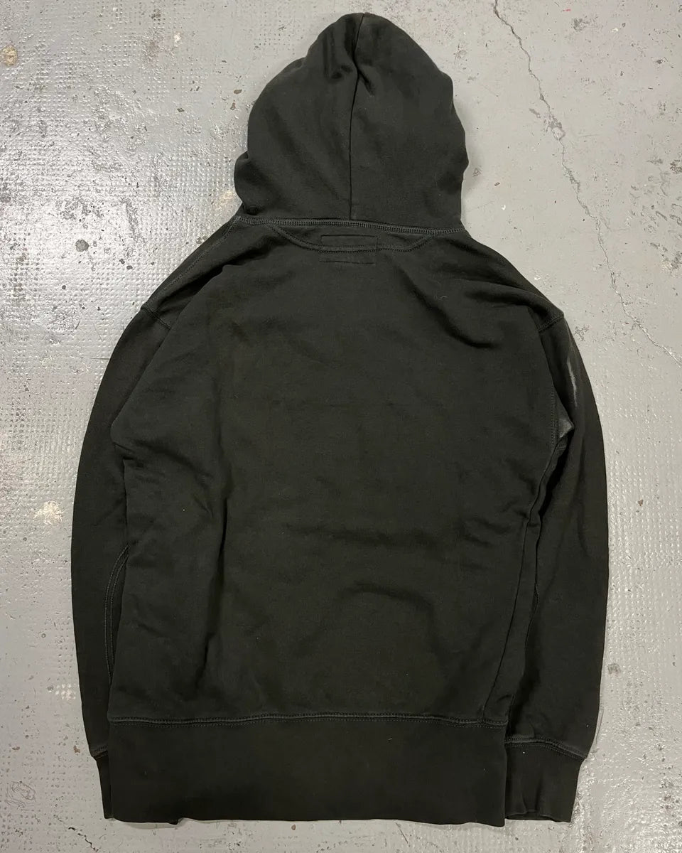 2010s Ralph Lauren Olive Distressed American Flag Hoodie mpolMqj 7
