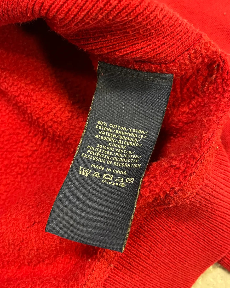 2010s Ralph Lauren Red Flag USA Flag Hoodie DOCpNZU 9