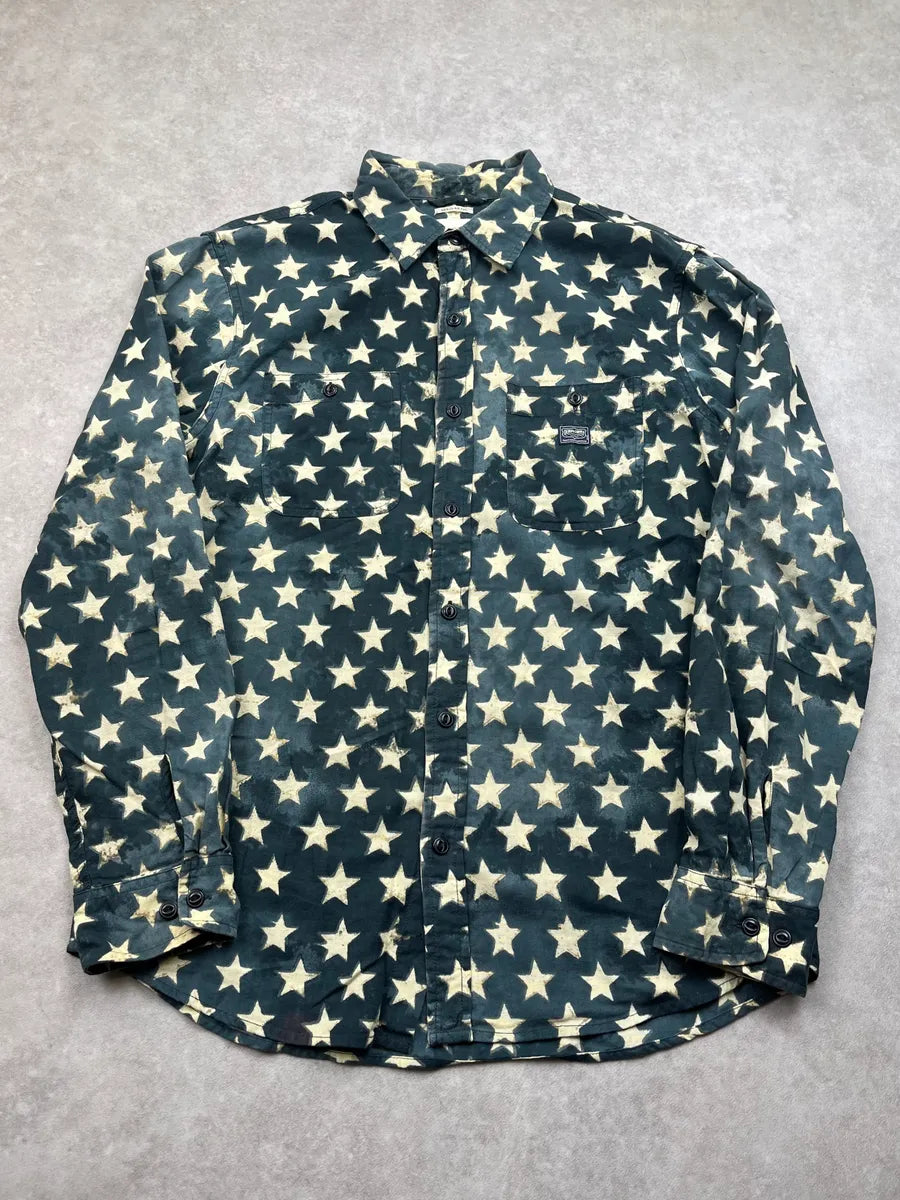 2010s Ralph Lauren Stars Blue Shirt uHlPKPb 2