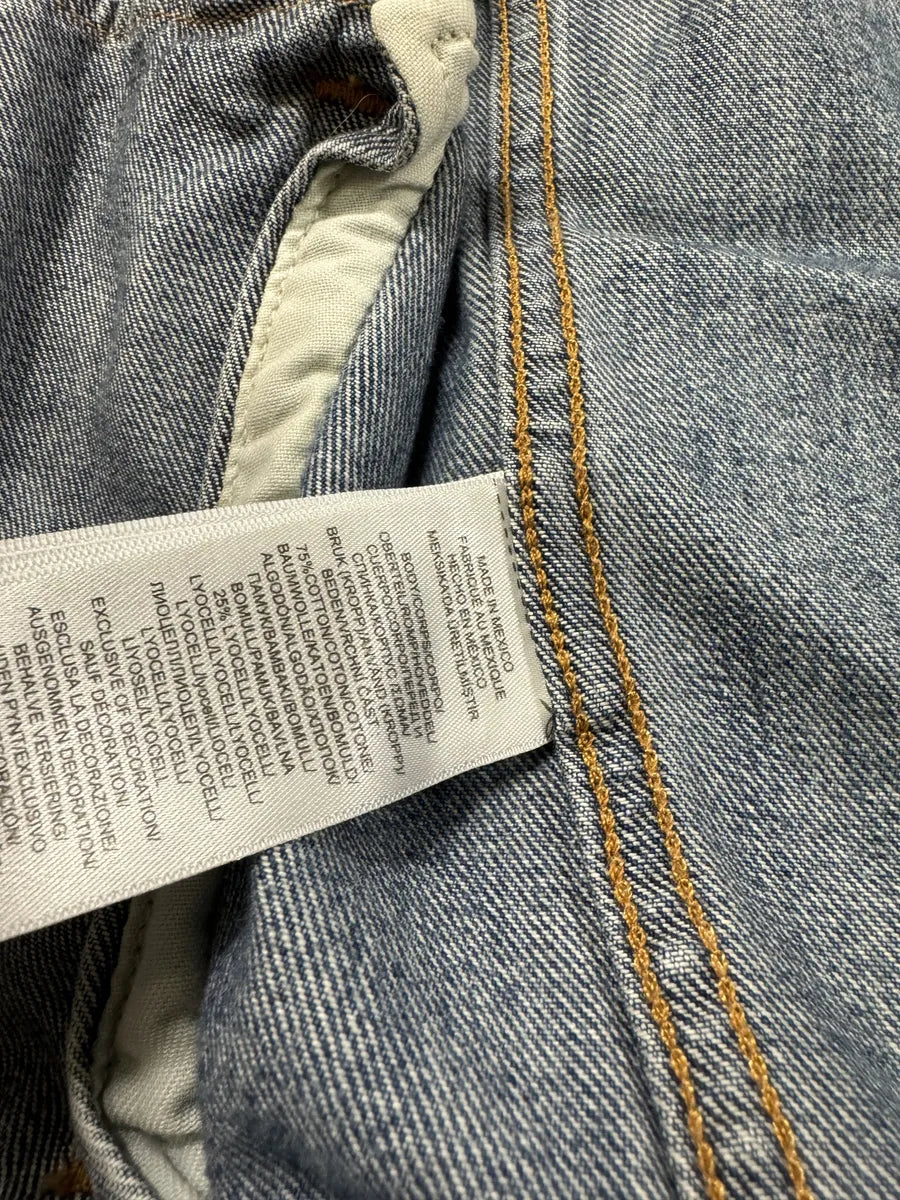 2010s Ralph Lauren USA Flag Blue Denim Jacket qMIQgdW 7