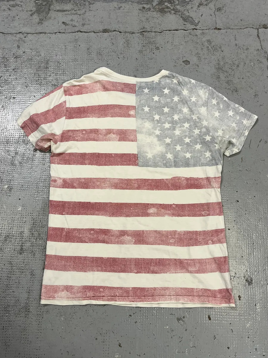 2010s Ralph Lauren USA Flag T-Shirt EOxtIYa 1