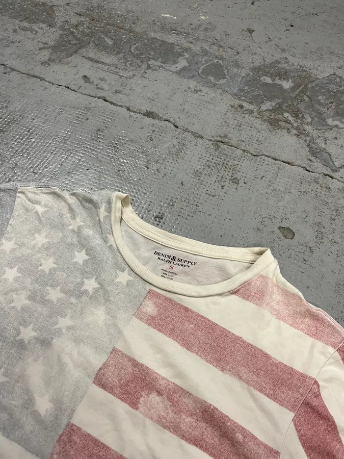 2010s Ralph Lauren USA Flag T-Shirt EOxtIYa 4