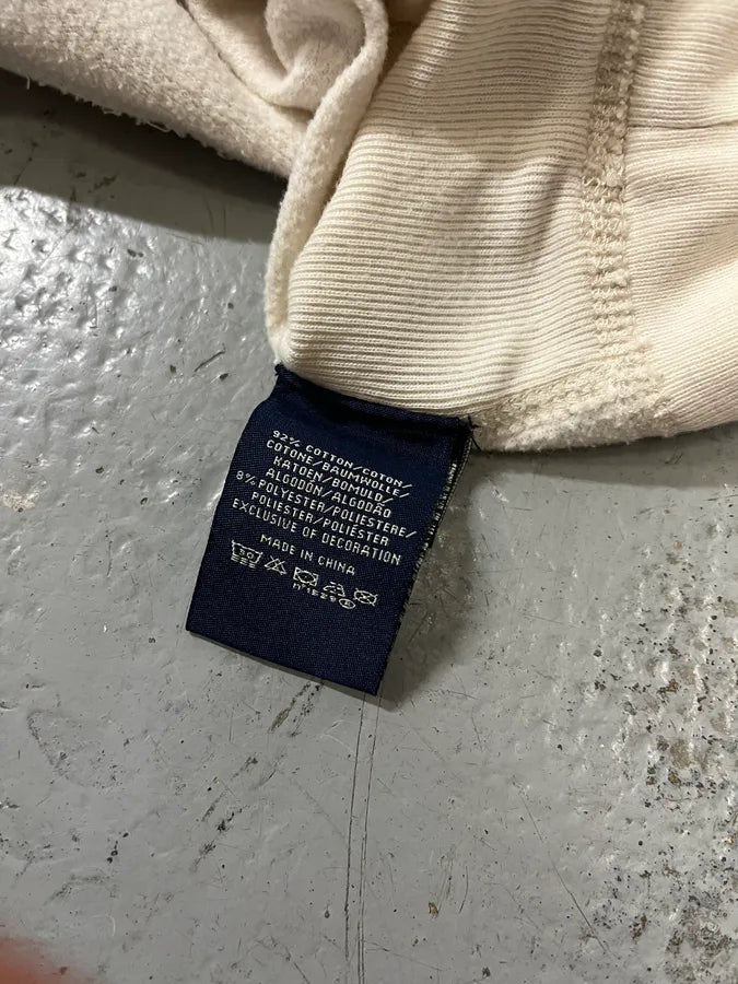 2010s Ralph Lauren USA Flag White Hoodie chdZwOf 8