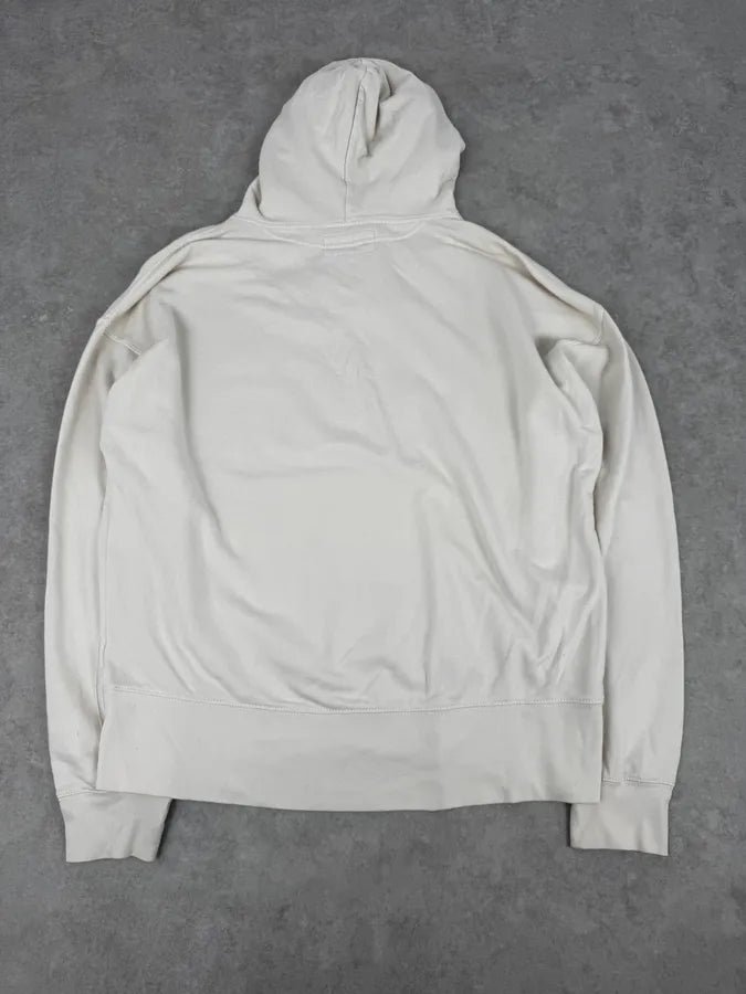 2010s Ralph Lauren White Creamy American Flag Hoodie Sweater KvxGpuw 3
