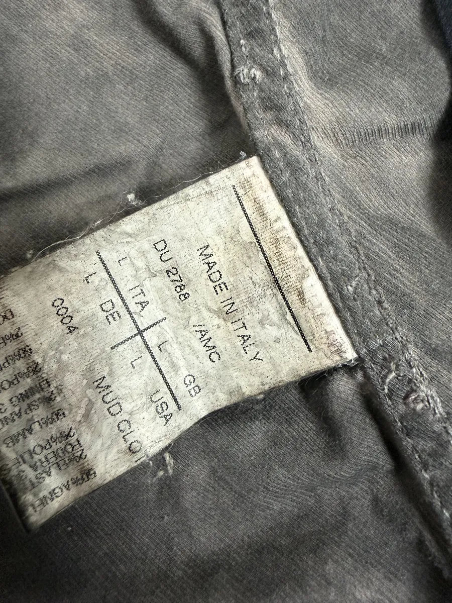 2010s Rick Owens Grey Hybrid Brut Leather Jacket bGyxqVv 7