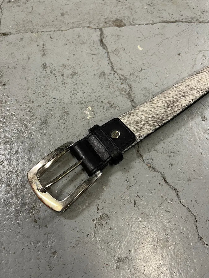 2010s Roberto Cavalli Fur Leather Belt gVAJUYK 2