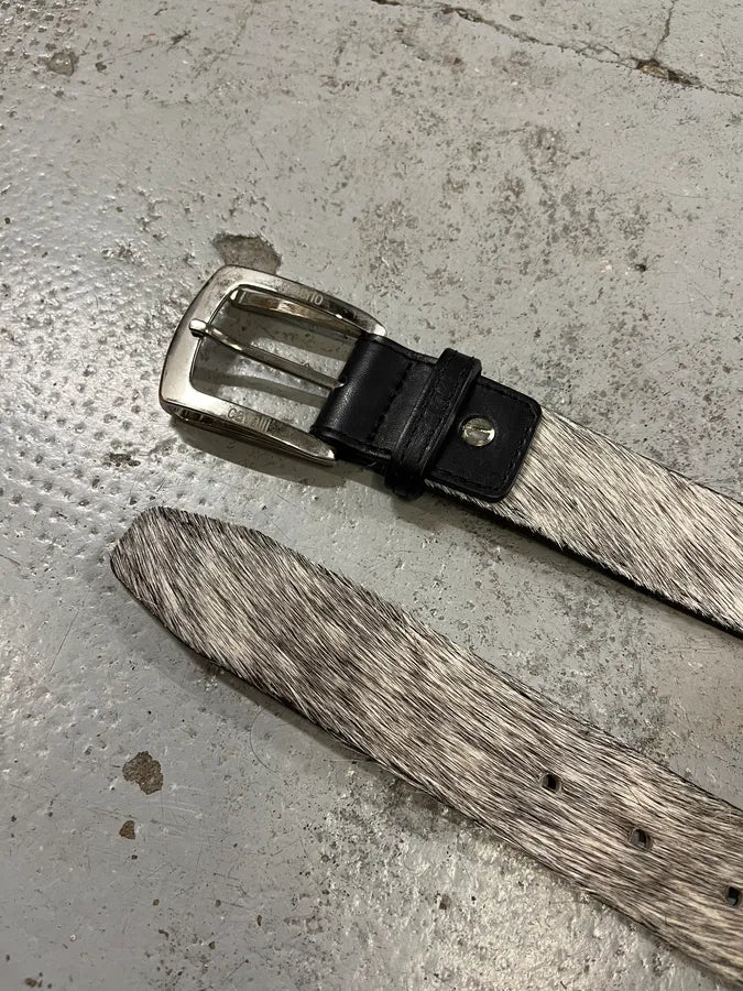 2010s Roberto Cavalli Fur Leather Belt gVAJUYK 3