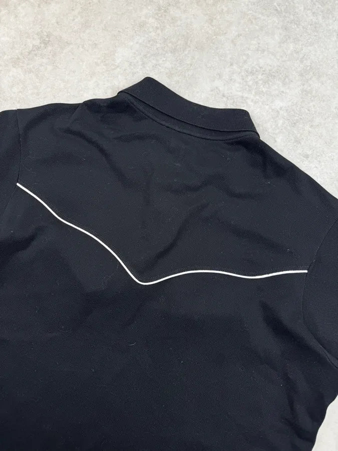 SS2014 Saint Laurent Black & White Bias Polo by Hedi Slimane wmqNHCB 7