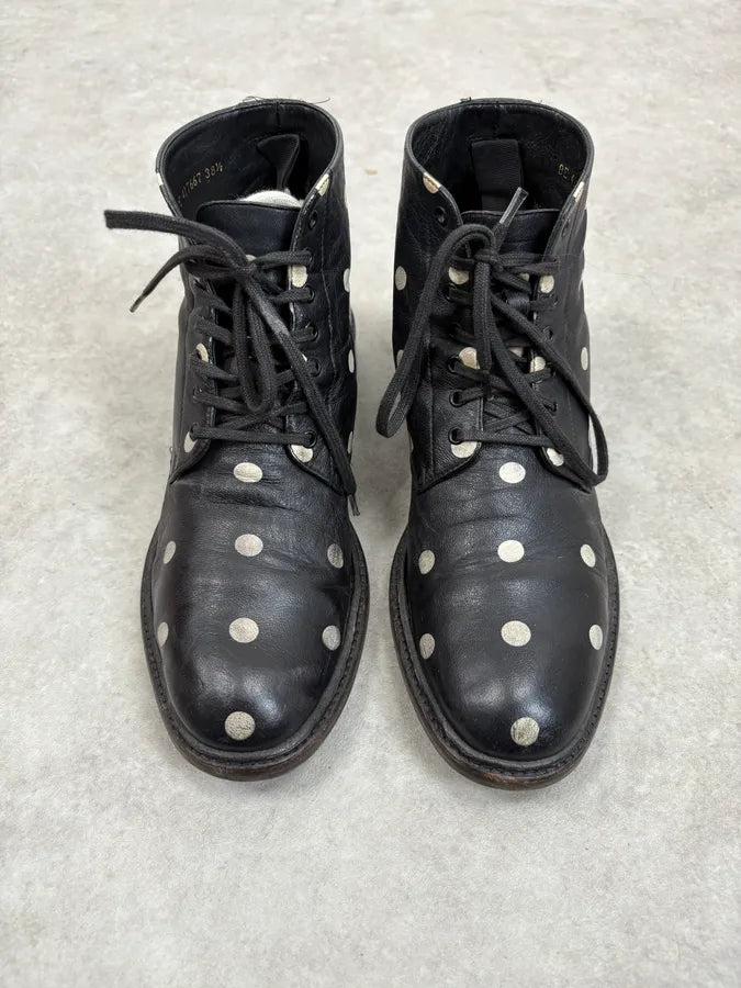 2010s Saint Laurent Black Leather Pointed Boots HYdPllX 1