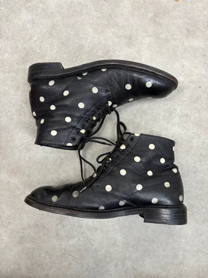 2010s Saint Laurent Black Leather Pointed Boots HYdPllX 3