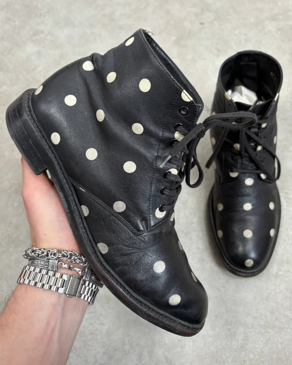 2010s Saint Laurent Black Leather Pointed Boots HYdPllX 0