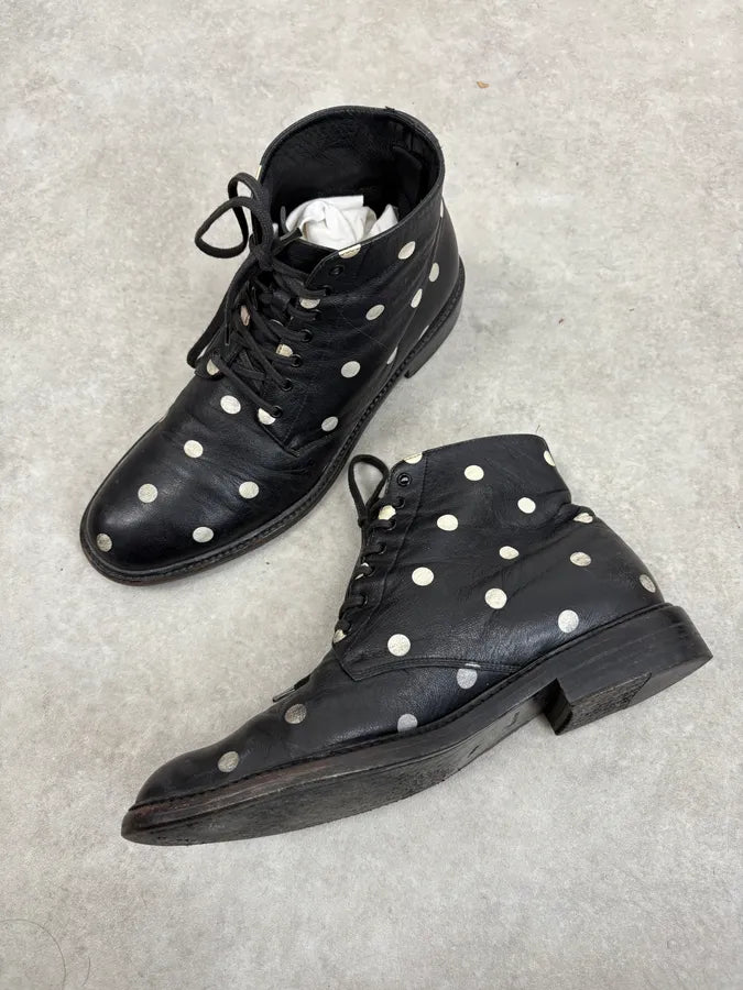 2010s Saint Laurent Black Leather Pointed Boots HYdPllX 4