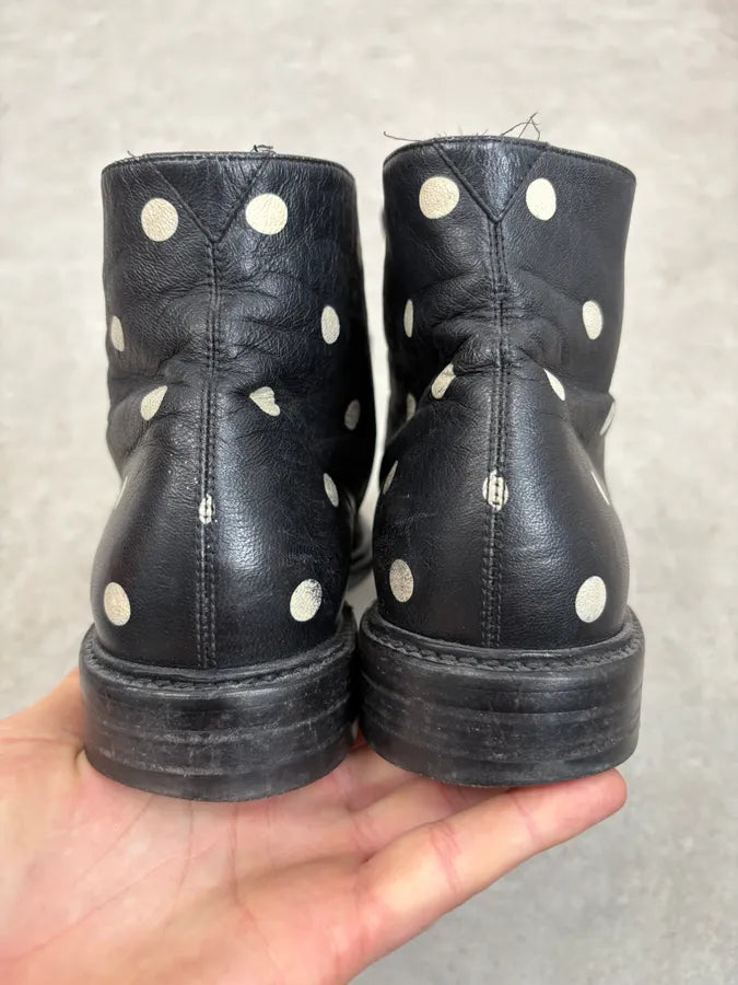 2010s Saint Laurent Black Leather Pointed Boots HYdPllX 6