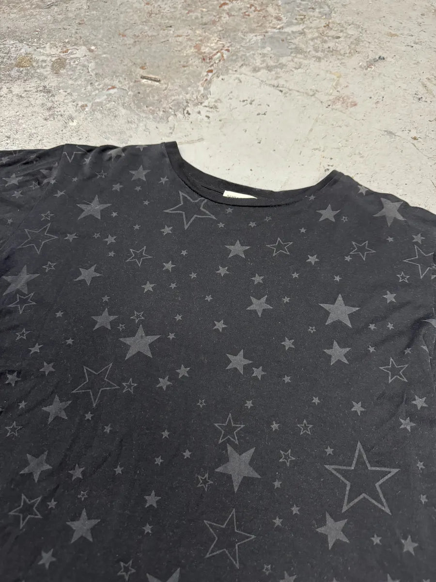 2010s Saint Laurent Black Stars Dreamer T-Shirt hmbdgXe 5